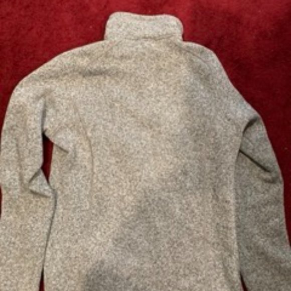Patagonia Better 1/4 Zip Sweater Sz M Grey - Picture 5 of 5